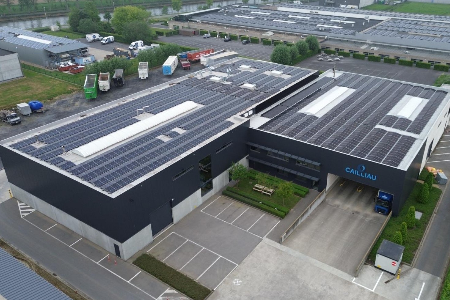Duurzame stappen vooruit bij Wasserij CAILLIAU!
